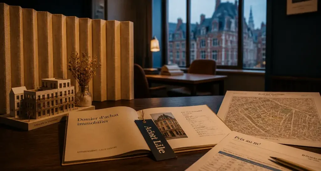 Achat immobilier Lille : plan de quartier et prix au m²