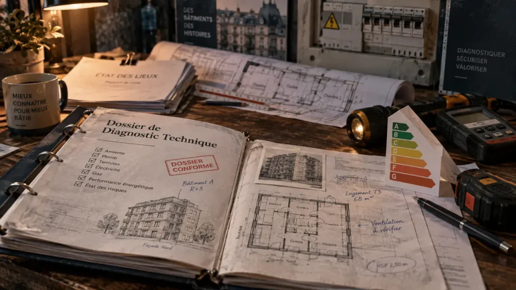 Diagnostic immobilier Tourcoing : dossier DPE et DDT