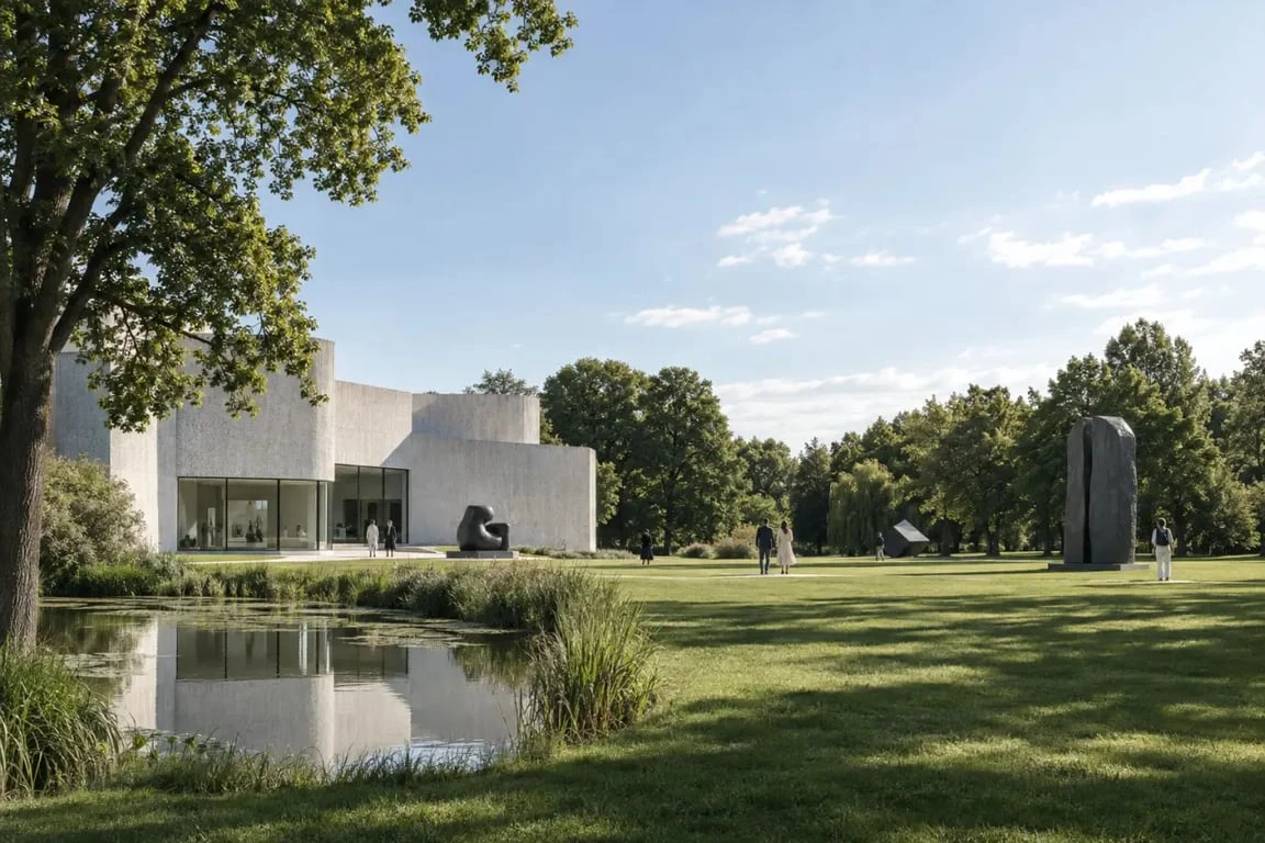 Musées de Lille : le LaM et son parc à Villeneuve-d'Ascq
