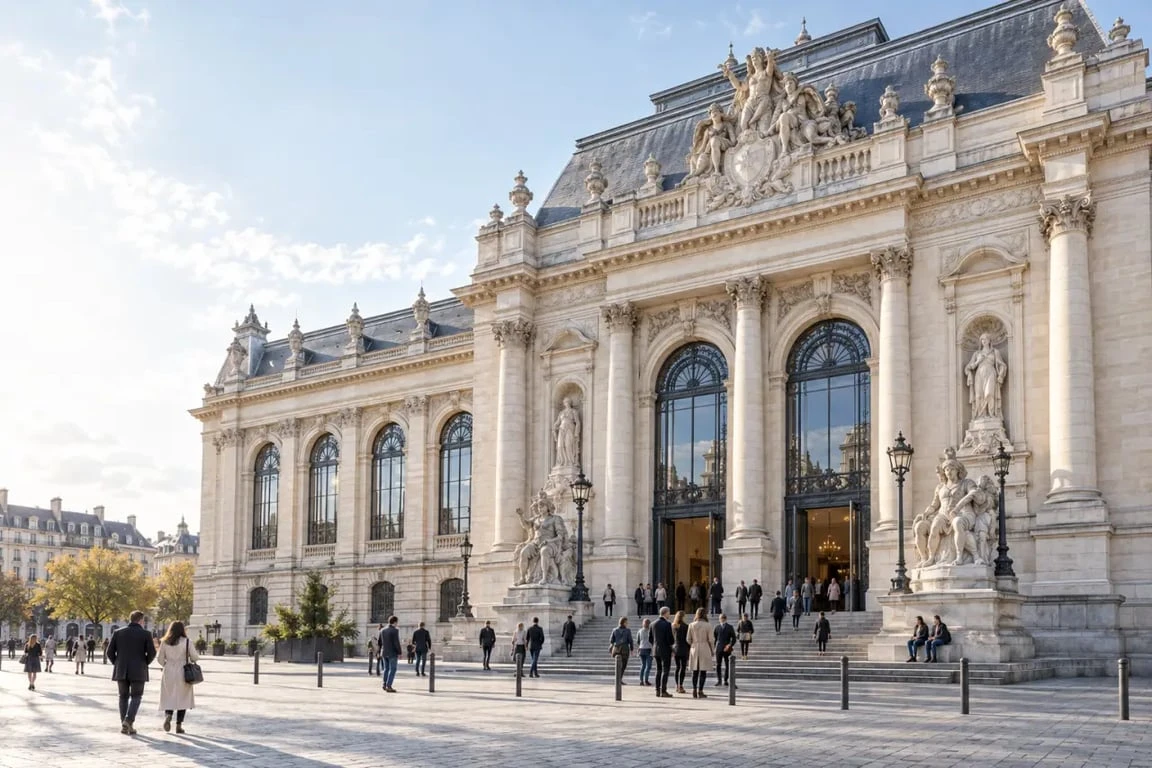 Musées de Lille : façade du Palais des Beaux-Arts