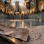 Musées Lille : piscine Art déco transformée en musée, visiteurs et lumière