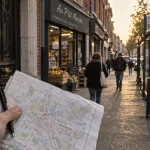 Quartier tourcoing : rue résidentielle, plan et visite immobilière