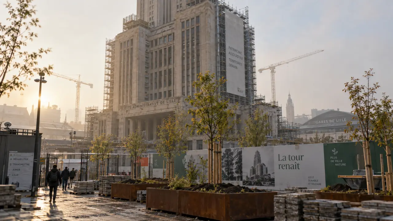 L’ancienne Cité administrative de Lille transformée d’ici fin 2030