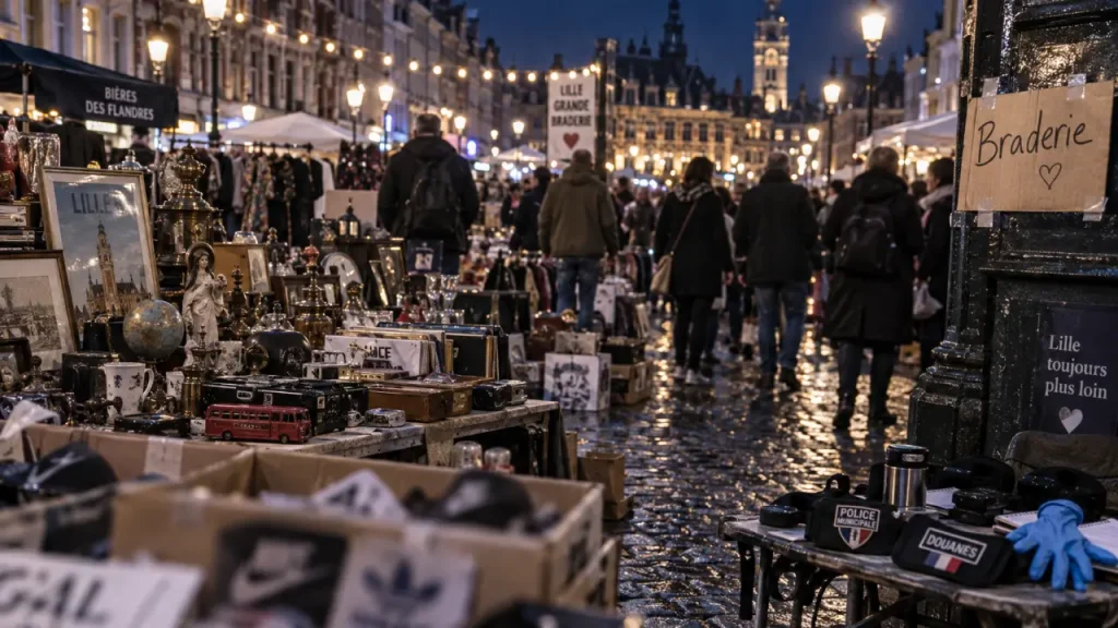 Braderie de Lille : forte affluence, un blessé grave et 13 gardes à vue