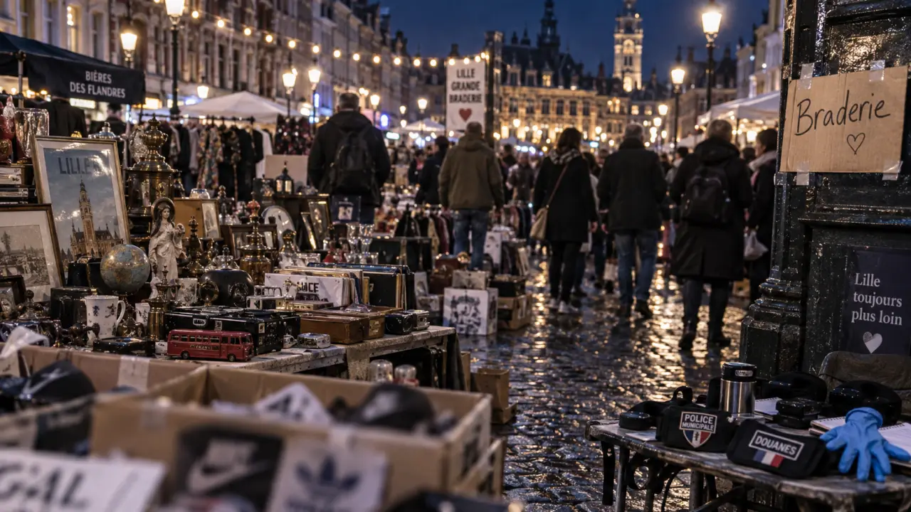 Braderie de Lille : forte affluence, un blessé grave et 13 gardes à vue