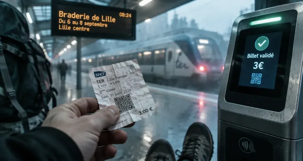 Braderie de Lille : des billets TER dès 3 euros, mais en nombre limité