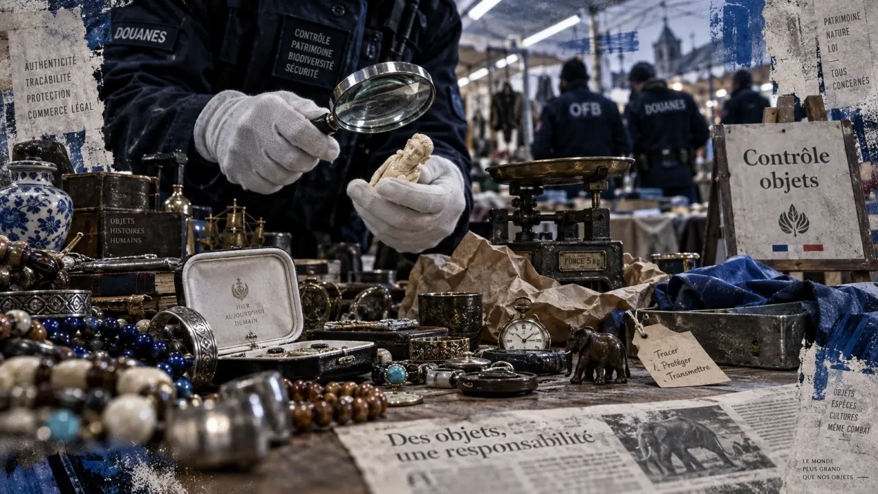 Braderie de Lille : police et douanes traquent les objets illégaux