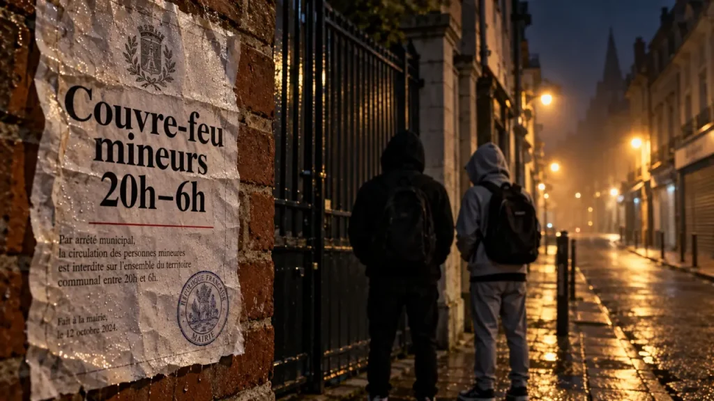 Couvre-feu des mineurs : une nouvelle nuit de restrictions à Lille et dans trois communes