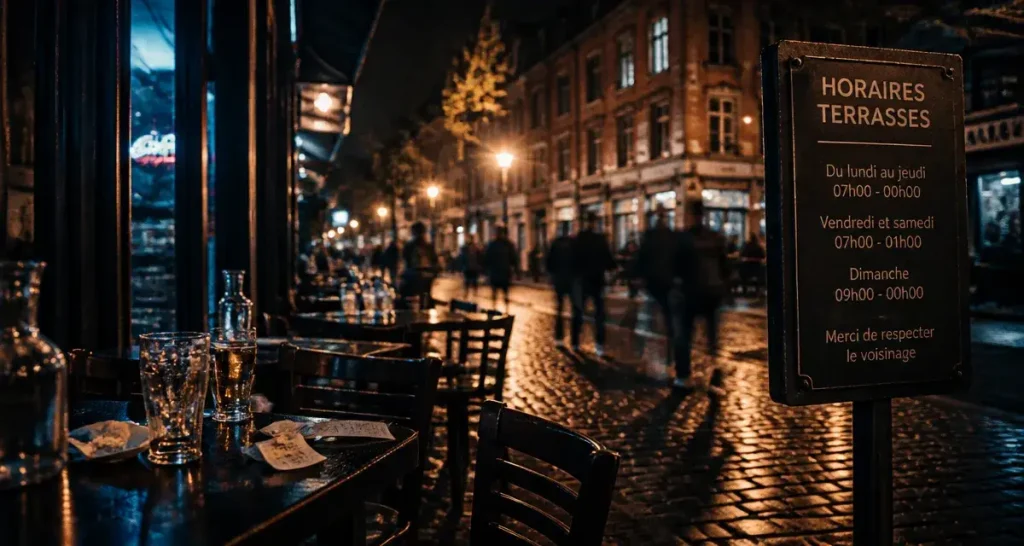 Fermeture des bars Lille : horaires terrasses de nuit, Lille