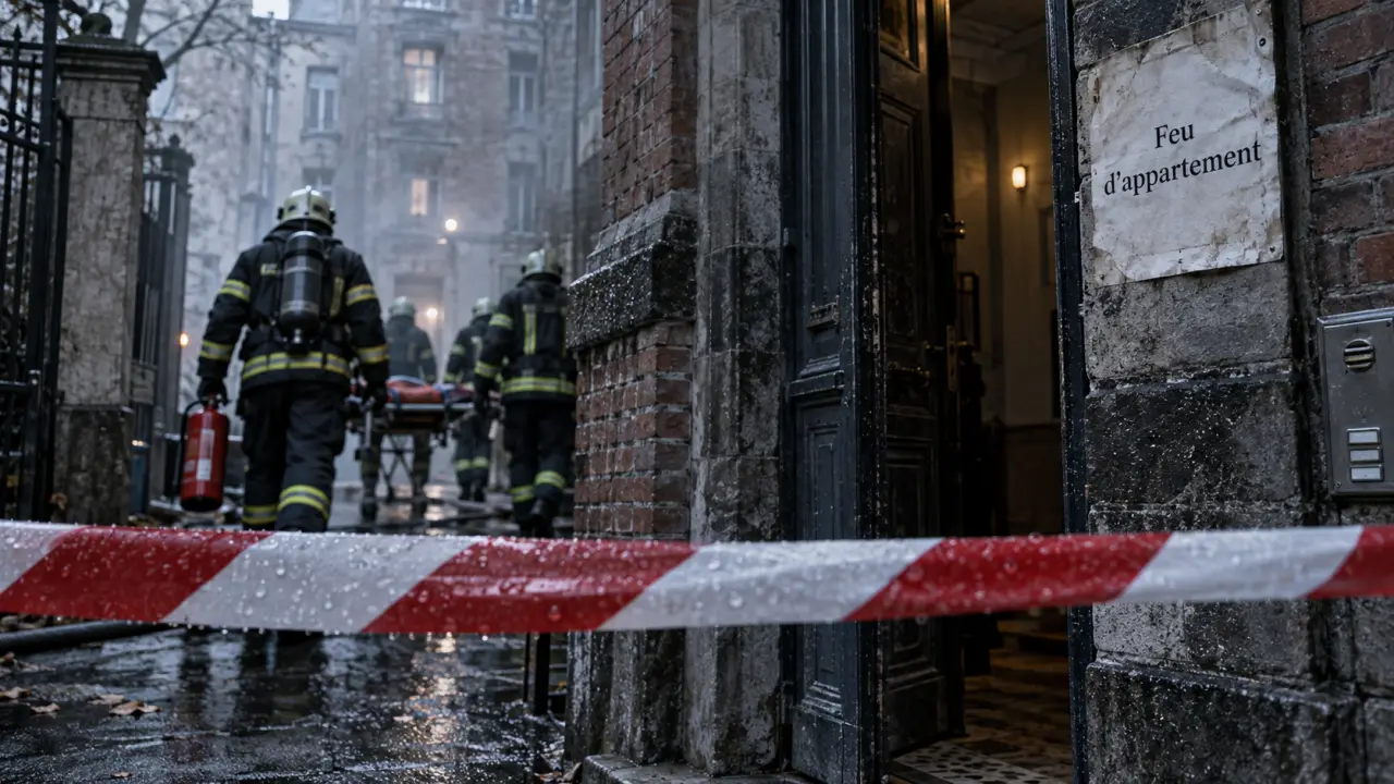Feu d’appartement rue d’Arras à Lille : un occupant hospitalisé