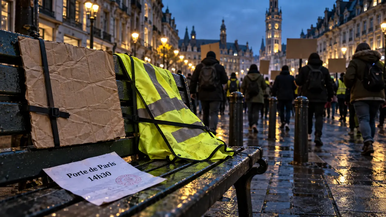 Gilets jaunes à Lille : un départ envisagé Porte de Paris samedi à 14 h 30