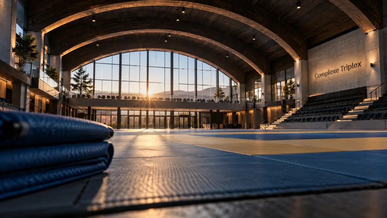 À Lille, le complexe sportif municipal Triplex a ouvert à Saint-Sauveur