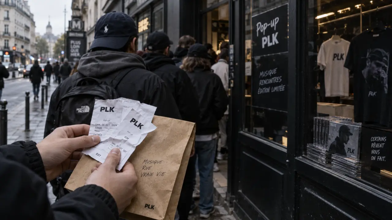 À Lille, la file rue du Sec-Arembault mène au pop-up de PLK