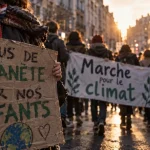 À Lille, la marche pour le climat a réuni des élus de gauche, sans la droite