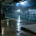 À Lille, la piscine Camille-Muffat fermée plusieurs semaines après une chute de dalle