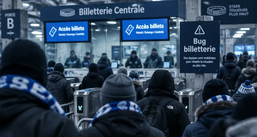 Lille-PSG : un bug de billetterie bloque des supporters à Pierre-Mauroy
