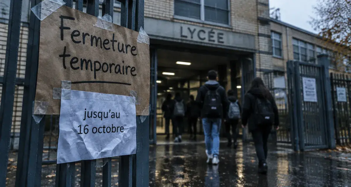 Lycée Gaston-Berger : fermeture temporaire après un incident