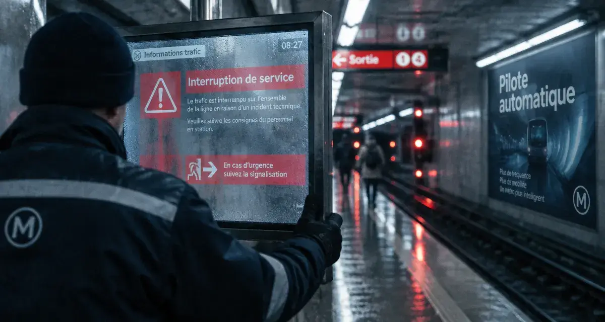 Métro de Lille : Alstom et Ilévia annoncent de nouvelles mesures sur la ligne 1