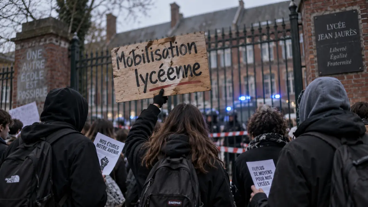 Mobilisation lycéenne : 29 établissements perturbés lundi dans le Nord
