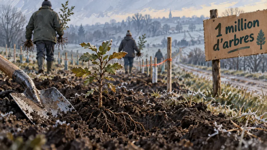 Plan 1 million d’arbres : neuf communes de la MEL planteront dès cet hiver