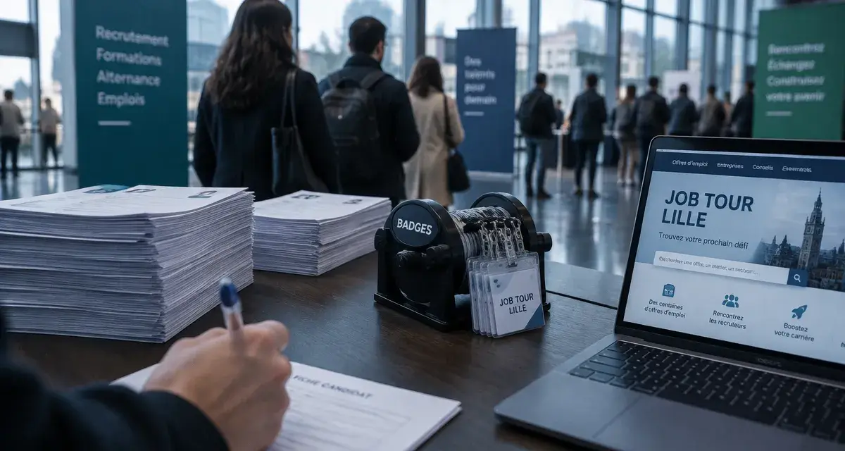 2 500 emplois à pourvoir à Lille : le Synergie Job Tour ce mardi