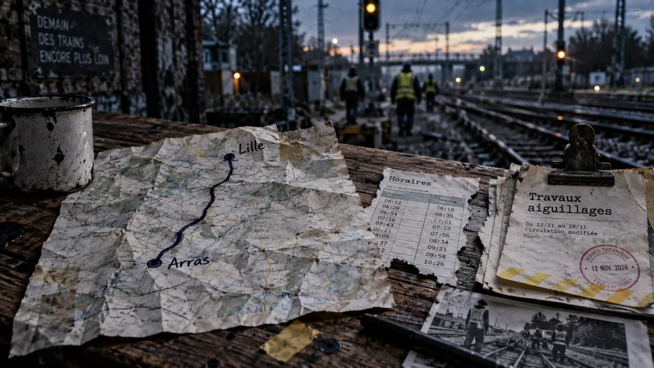 Trains Lille-Arras : des trajets plus longs et des suppressions jusqu’au 25 octobre