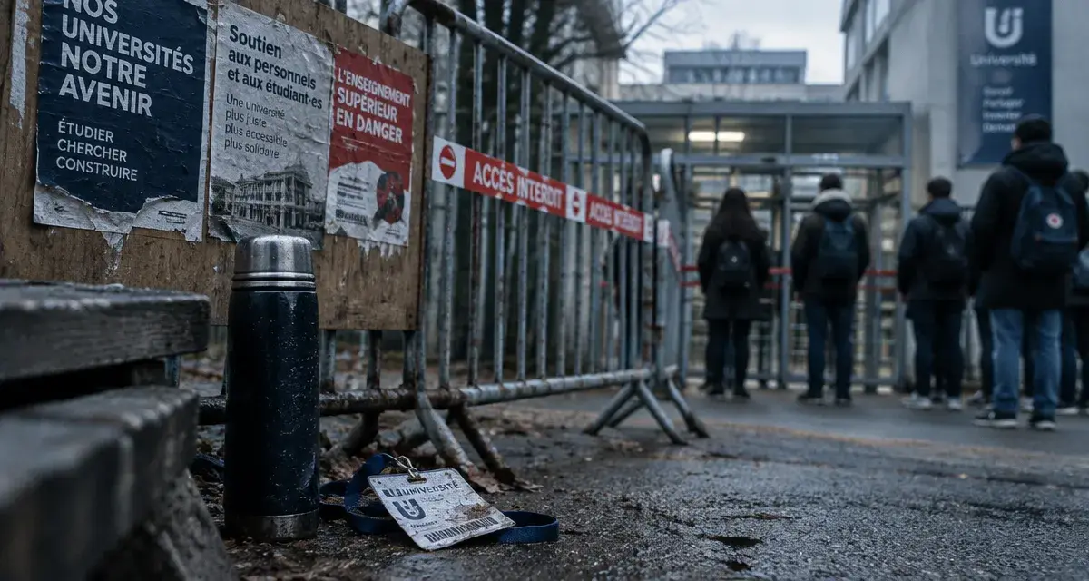 Université de Lille : réouverture prévue des campus après les fermetures de lundi