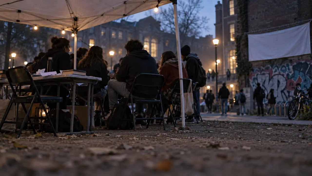 À l’Université de Lille, les étudiants mobilisés préparent la reprise du 2 novembre