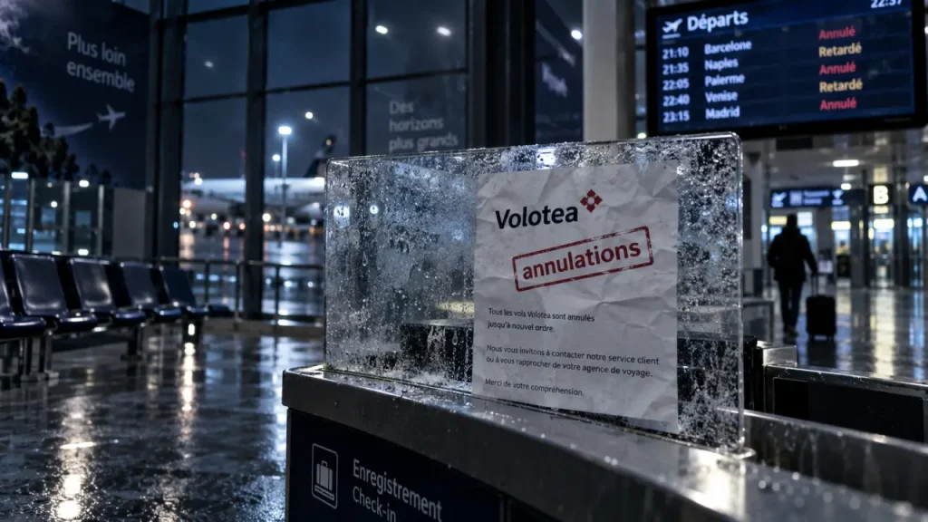 Volotea supprime 700 vols à l'aéroport de Lille-Lesquin
