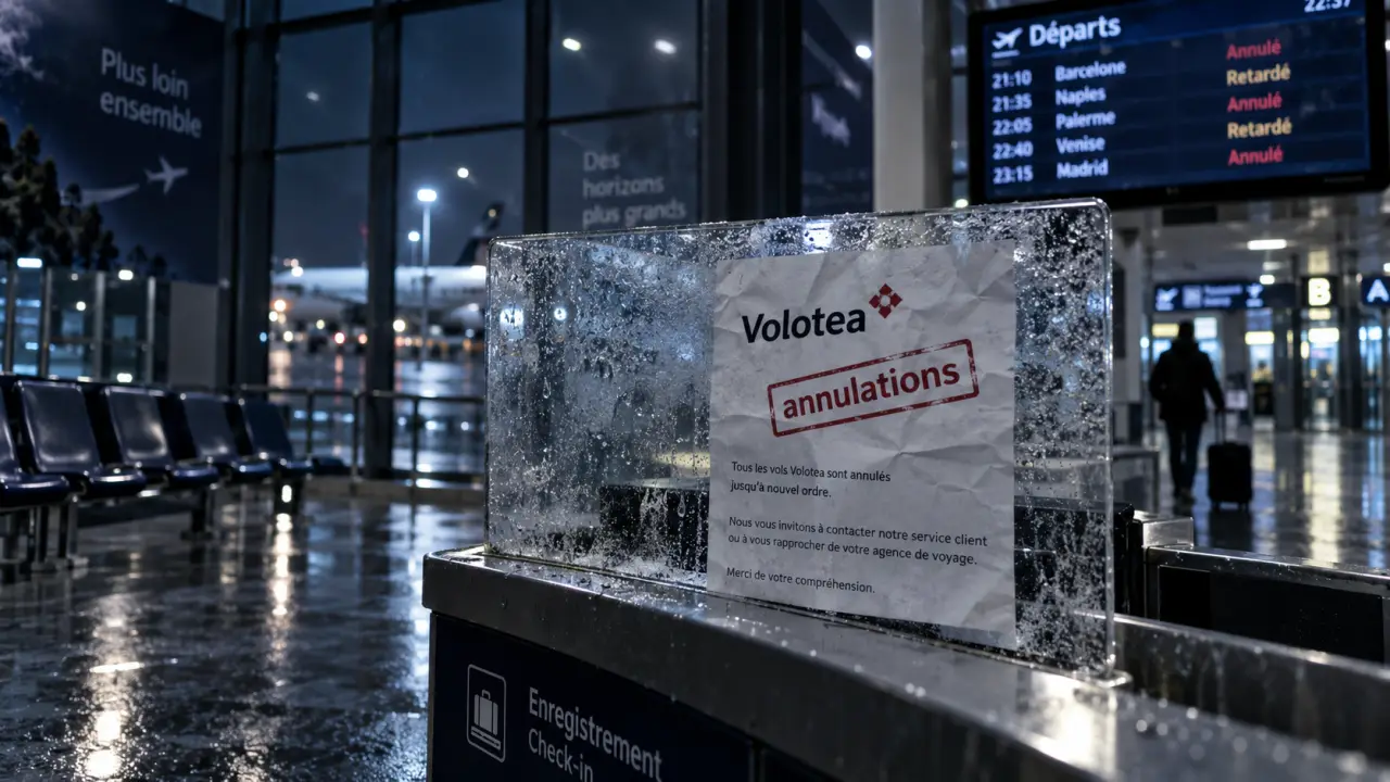 Volotea supprime 700 vols à l'aéroport de Lille-Lesquin